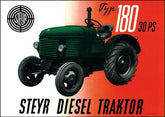 180 Traktor Poster